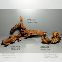 Коряги Driftwood в наборе 3 шт. вк57, Зеленоград