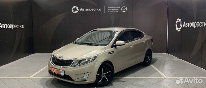 Kia Rio 1.6 МТ, 2013, 125 000 км