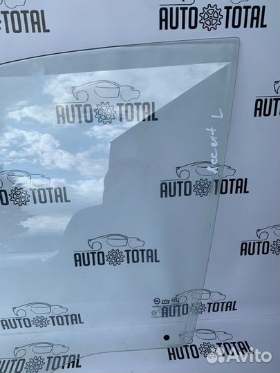 Стекло двери переднее левое Hyundai Accent G4EE