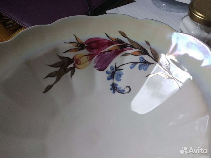 Ваза на ножке, фруктовница Коростень