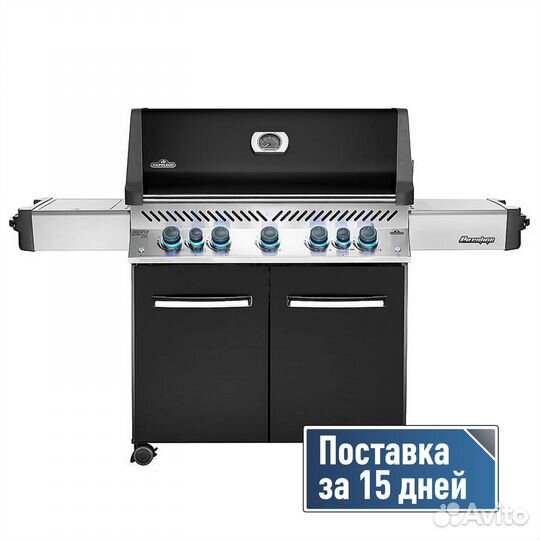 Газовый гриль Napoleon Prestige 665 rsib Black