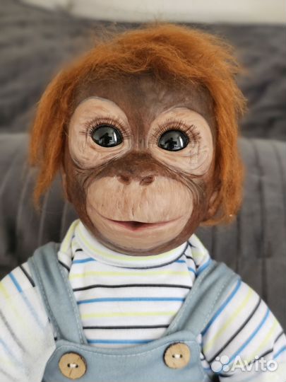 Новая кукла Реборн обезьянка Василий