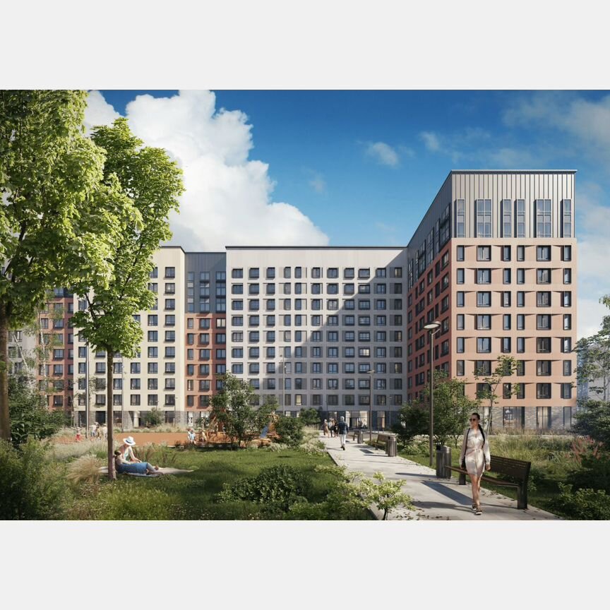 1-к. квартира, 48,3 м², 9/10 эт.