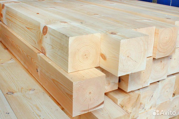 Обрезной брус 200х200мм, гост