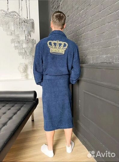 Халат с вышивкой