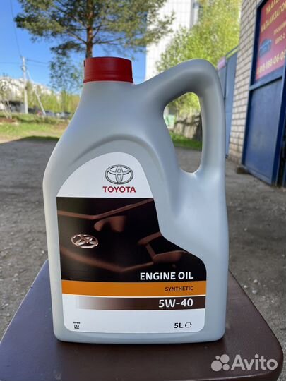 Масло моторное 5w40 Toyota