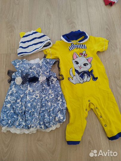 Детские вещи пакетом для девочек