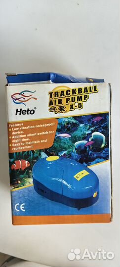 Trackball air pump x5 Компрессор в аквариум