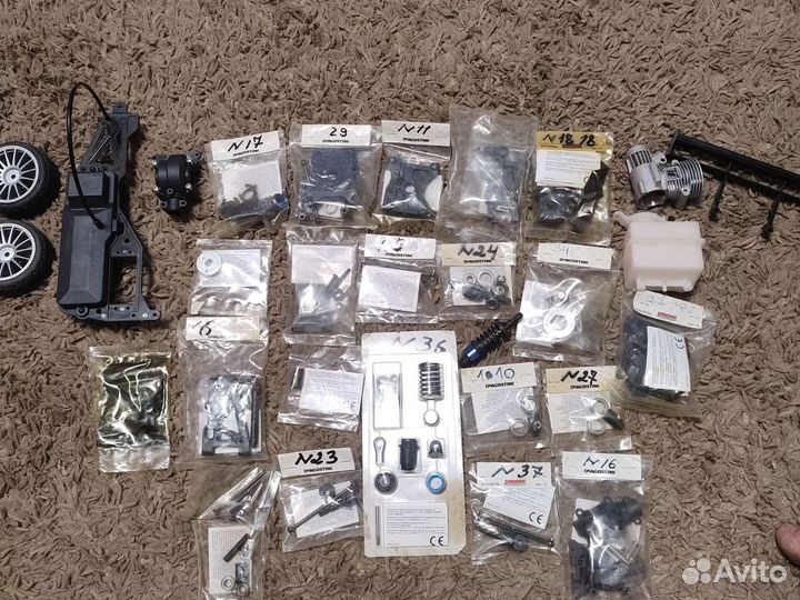 Запчасти для игрушечной машинке