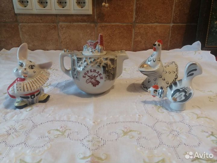 Фарфоровые статуэтки СССР лфз
