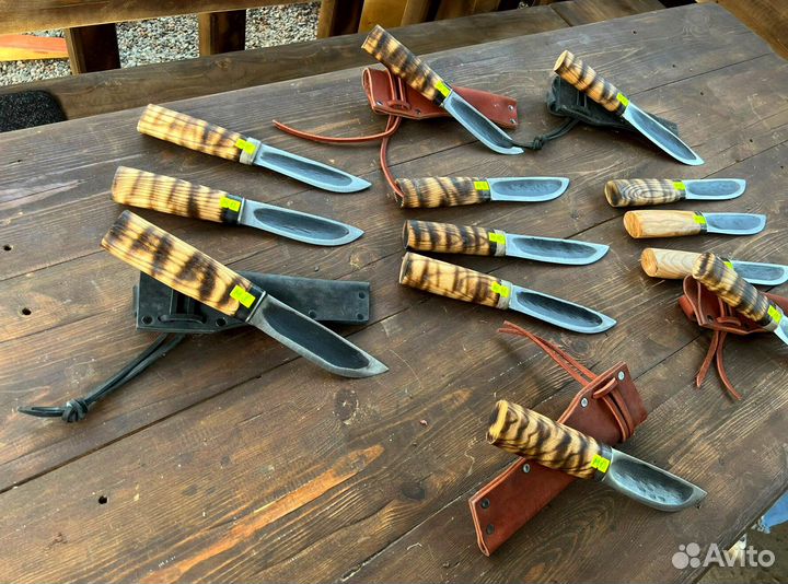 Нож кованный ручной работы 110х18ш