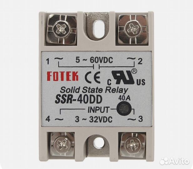 Твердотельное реле тип DD 40a