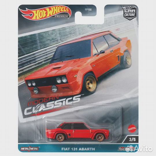 Hot Wheels Premium Fiat Abarth 131