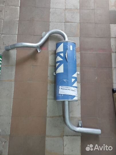 Глушитель ваз 2121