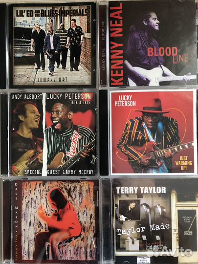 Коллекция Blues and Rock на CD