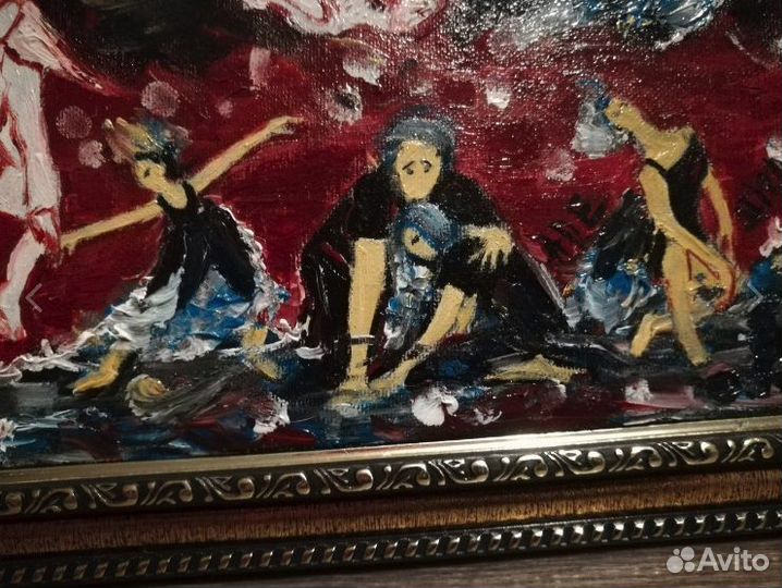 Картина на холсте маслом