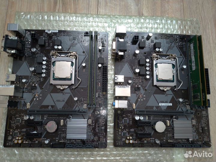 Материнские платы mATX LGA1151v2: Asus H310, H370M