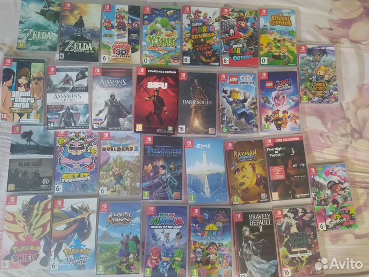 Nintendo switch игры