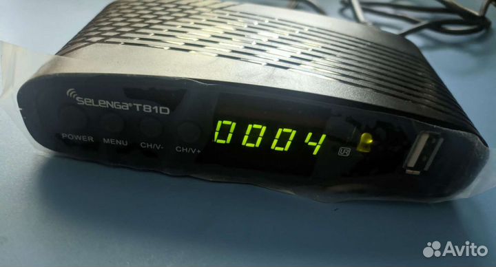 Новая Цифровая тв приставка DVB-T2 Selenga T81D