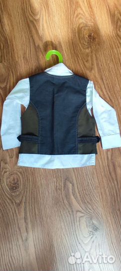 Рубашка с жилеткой на мальчика 1 годик