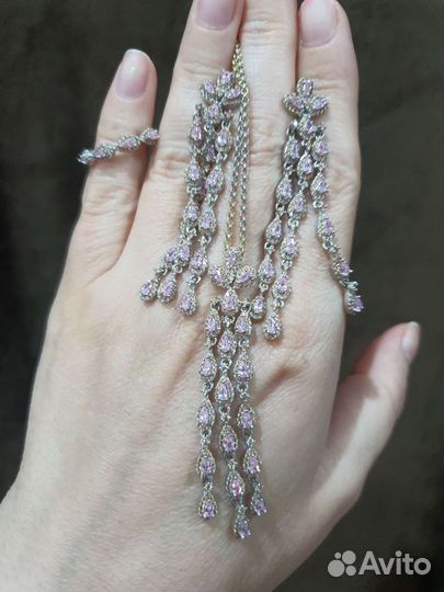 Серебряный комплект