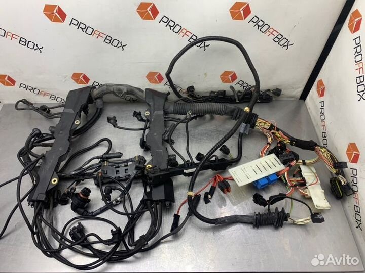Проводка двигателя Bmw X5 E70 N62B48B 2007