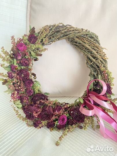 Венок интерьерный