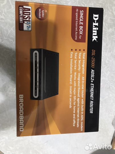 Роутер D-Link DSL-2500U