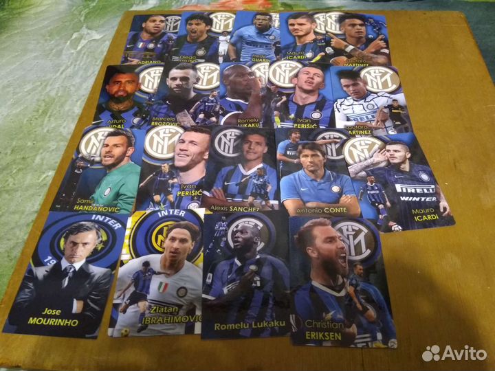 Календарики карманные Интер Италия