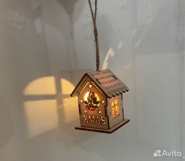 Светильник-фонарь новогодний
