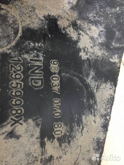 Локер задний левый Citroen C4 2011