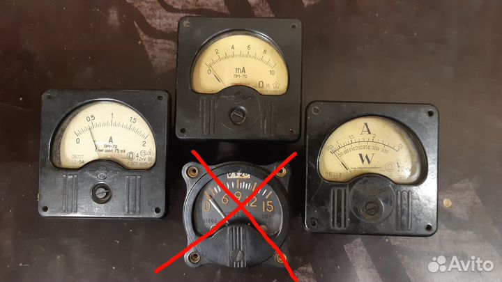 Амперметры, Вольтметры СССР