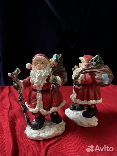 Дед мороз,Санта клаус,Снеговик,фигурка сувенир