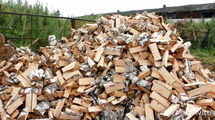 Дрова крупнонаколотые