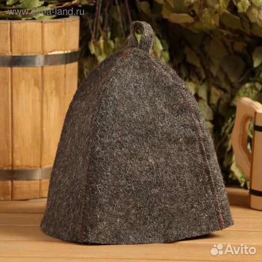 Шапка для бани и сауны