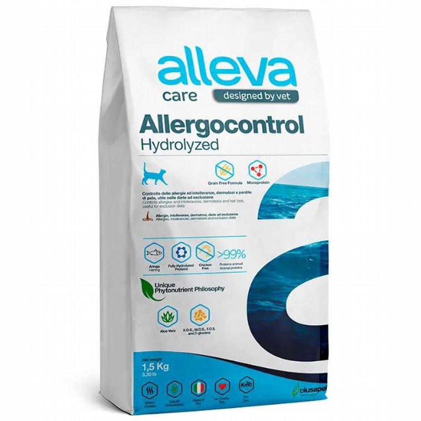 Alleva Cat Allergocontrol Сухой диетический корм