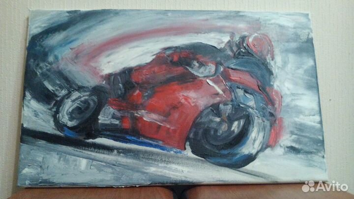 Картина маслом на холсте 