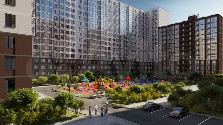 1-к. квартира, 33,4 м², 14/17 эт.