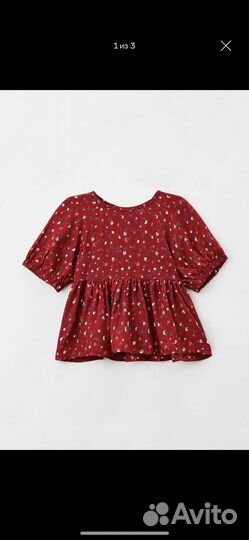 Рубашка блузка новая для девочки