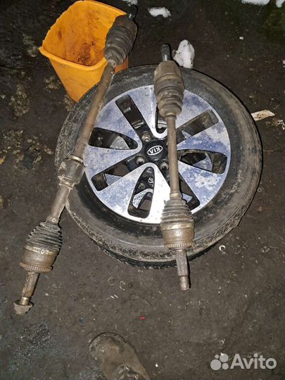 Привод kia rio 3 solaris левый правый