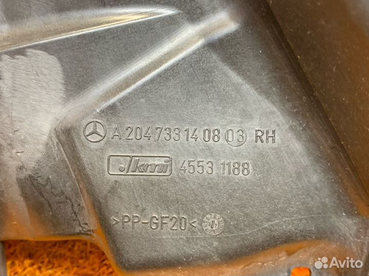 Накладка замка двери задняя правая Mercedes-Benz