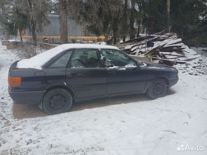 Audi 80 1.8 МТ, 1987, 350 000 км