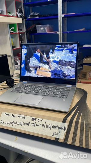Новый ноутбук с витрины, трансормер Леново йога