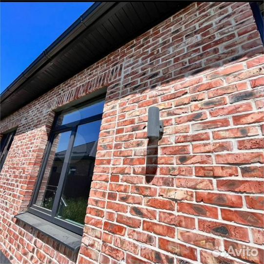 Кирпич пережженный баварская кладка