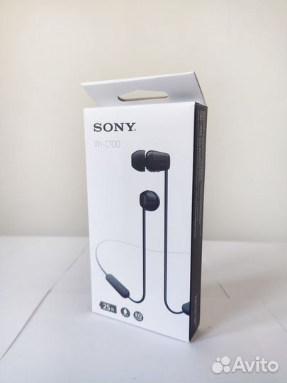 Беспроводные наушники с микрофоном Sony WI-C100