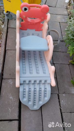 Детский горка качалка