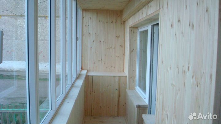 Балконы, отделка балконов, тумбочки,шкафчики