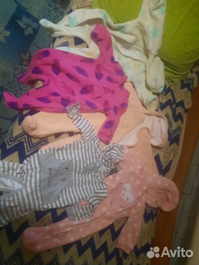 Детские вещи на девочку от 0+до 1.5 года