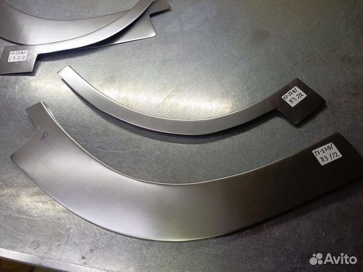 Ремонтные пороги и арки для Geely