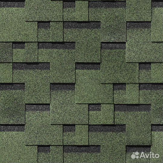 Мягкая черепица Дёке Европа Матрица Коричневый